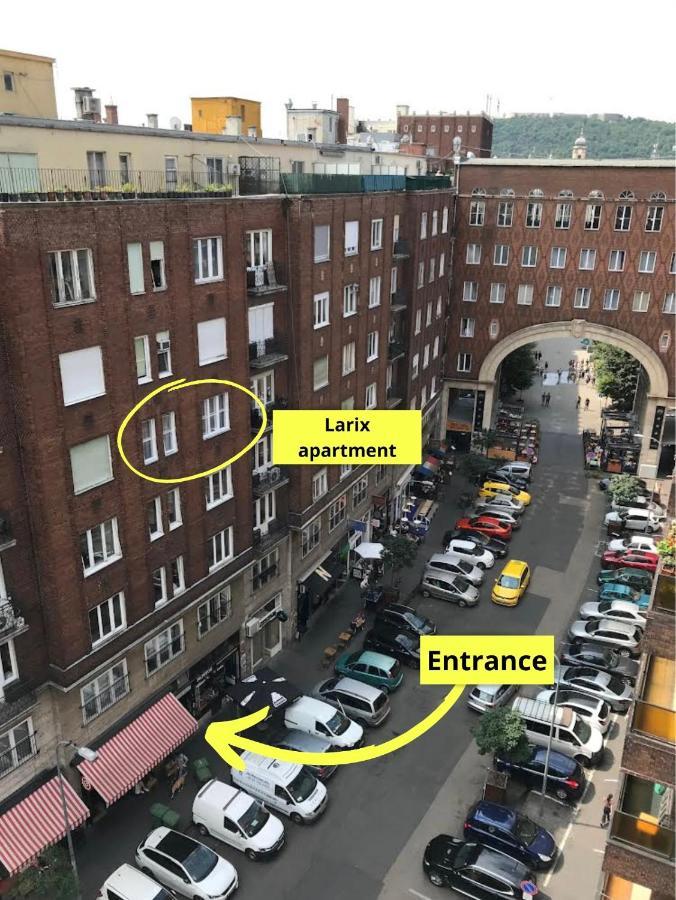Larix Apartman Budapešť Exteriér fotografie
